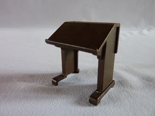 Playmobil pupitre marron - pupitre,