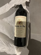 vin Chateau LE PUY Cuvée Emilien 2015 grand vin de Bordeaux Côtes de Francs