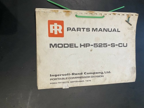 Ingersoll rand hp525 scu - ingersoll,