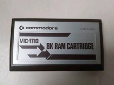VIC-1110 8K RAM CARTRIDGE Commodore VIC-20