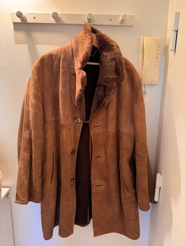Manteau vrai cuir mouton - manteau,