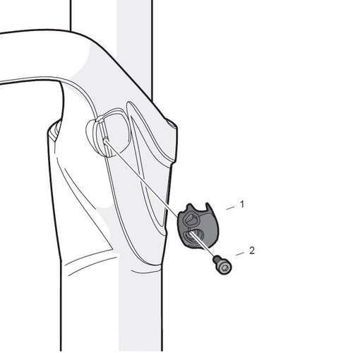 Guide câble pour - guide, fourche