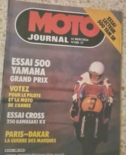 Magazine MOTO Journal. n 488. 24 décembre 1980