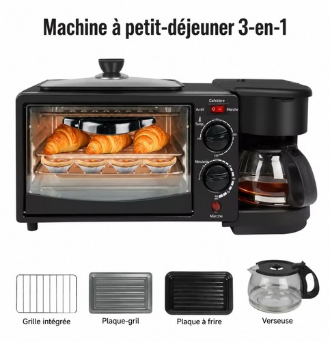 Four grill électrique - Électrique, 3-en-1