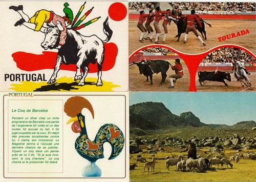 Lot cartes postales - lot, 4