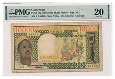 BILLET CAMEROUN 10.000 Francs
