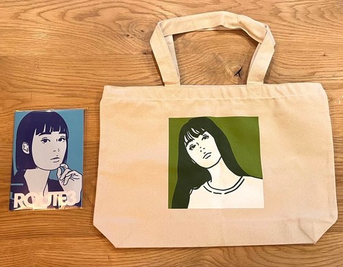 Kyne route3 artbook tote bag - artbook,