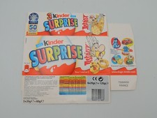Kinder Surprise Boite Vide