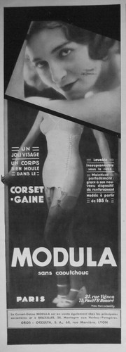 Publicité 1932 modula - publicitÉ,