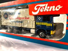 camion 1/50 TEKNO VOLVO F 12 remorque transport BS rare collector no Conrad NZG