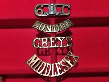 CAP BADGE / TITLE ANGLAIS