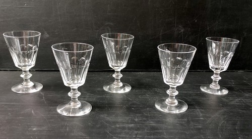 Serie verres vin - verres, cristal