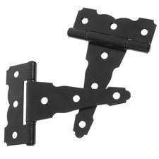  2 Pcs Charniere Porte Charnière Portillon Hinges De La Remise Grange