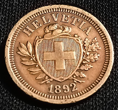 Centime 1892 suisse - 1,