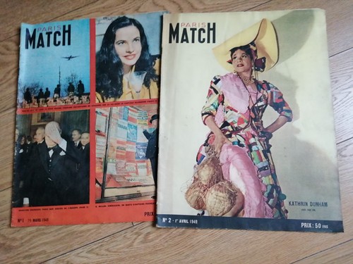 Revue magazine paris - revue, match