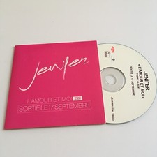 JENIFER - L'AMOUR ET MOI - RARE FRENCH ONLY PROMO CD