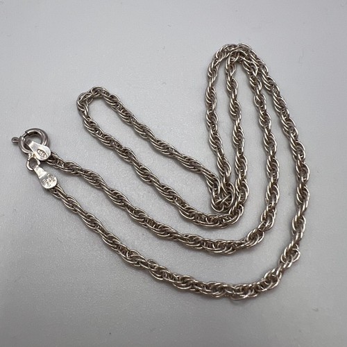 Bijou chaîne collier corde