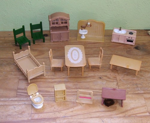 Lot meubles sylvanian - de,