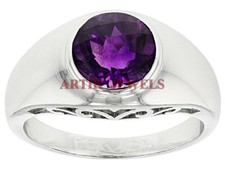 Naturel Gemme Améthyste Avec