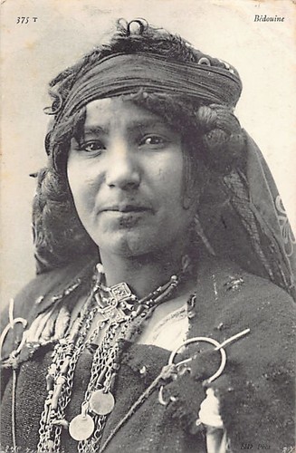 Tunisie bédouine - bédouine, (bijoux)
