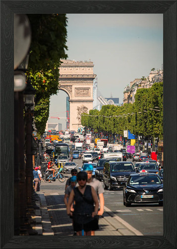 Beautiful champs elysee framed - beautiful,