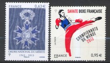 FRANCE 4830/1 ORDRE DU MERITE, BOXE FRANCAISE,  2013, NEUFS xx, TRES BEAUX