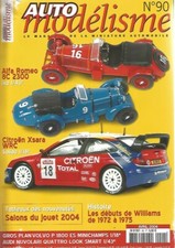 AUTO MODELISME N°90 DEBUT SZ WILLIAMS / VOLVO P 1800 ES / A RIPERT / M VAILLANT