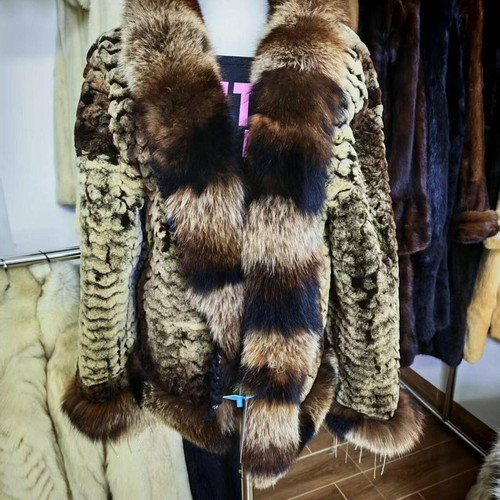 Manteau col poignets - et, en