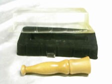 ANCIEN APPEAU EN BOIS BUIS SCULPTER APPELANT CHASSE VENERIE OISEAUX SIFFLET