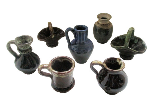 Lot vases paniers cruches - vases, /cruches