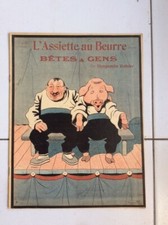 BENJAMIN RABIER L'ASSIETTE AU