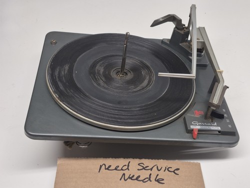 Garrard model record player - model,