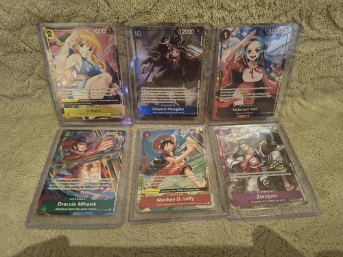 One piece set promo cartes - one,