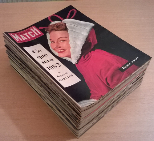 Paris match année 1952 - match,