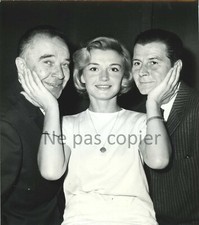 Brigitte AUBERT Gilbert GILL René DARY théâtre " L'amant complaisant " 1963