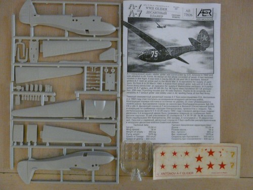 Maquette planeur aer ref - 1/72,