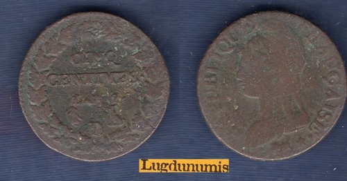 Centimes dupré 7 - l'an, d