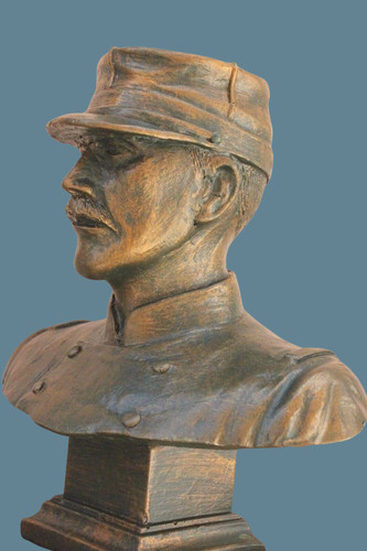 Buste sur socle soldat - socle,