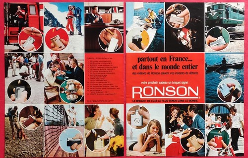 Publicité presse briquet - publicité,