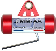 Porte Vignette Assurance Moto Tube Accessoire Scooter/Moto Support De Vignett...