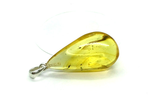Pendentif ambre avec - pendentif,