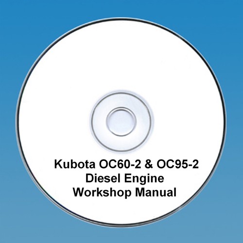 Kubota oc60 oc95 2 - &, moteur