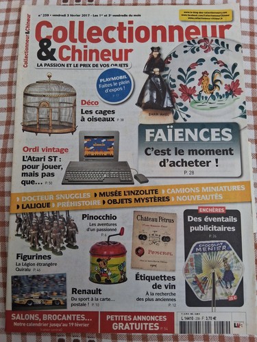 Collectionneur chineur 2017 - collectionneur,