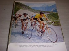 CYCLISME COUPURE LIVRE F608 COULEUR MERCKX LUIS OCANA au dos VAN IMPE FUENTE