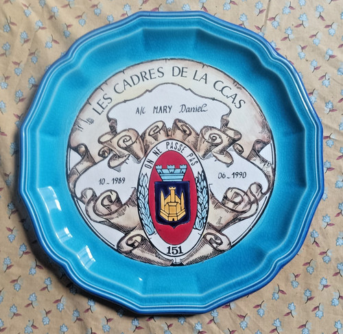 Assiette longwy 151 - longwy, ...