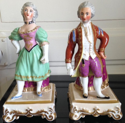 Paire personnages louis xvi - paire,