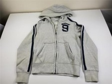 Abercrombie Kids Boys Medium Jacket Full Zip Hoodie Muscle Fit Cotton Blend