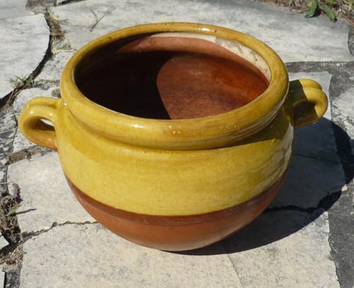 Pot fleur terre cuite - terre,