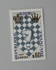 Année 1966 france YT 1480 neuf luxe ** festival international d'echecs 