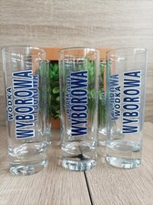 Lot 6 verres Wyborowa Vodka